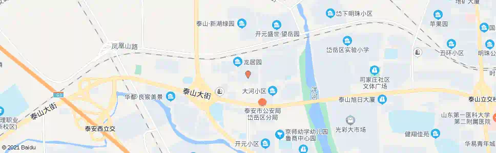 泰安岱岳区委区政府_公交站地图_泰安公交_妙搜公交查询2025