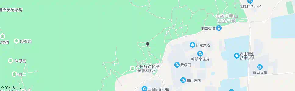 泰安白马石村_公交站地图_泰安公交_妙搜公交查询2025