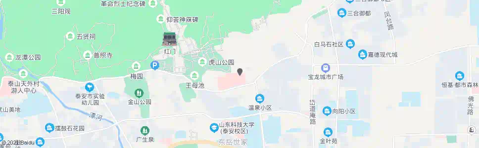 泰安八十八医院_公交站地图_泰安公交_妙搜公交查询2025