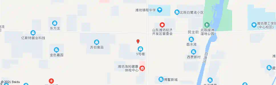 潍坊经济开发区高新技术产业园_公交站地图_潍坊公交_妙搜公交查询2025