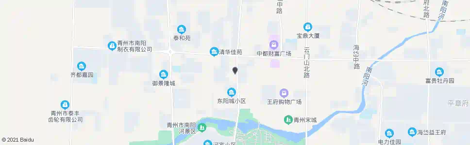 潍坊潍坊银行青州分行(青州)_公交站地图_潍坊公交_妙搜公交查询2025