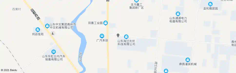 潍坊金保罗食品饮料公司_公交站地图_潍坊公交_妙搜公交查询2025