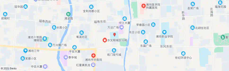 潍坊艺术中学_公交站地图_潍坊公交_妙搜公交查询2025