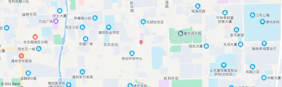 潍坊丹桂里小区(沃尔玛)_公交站地图_潍坊公交_妙搜公交查询2025