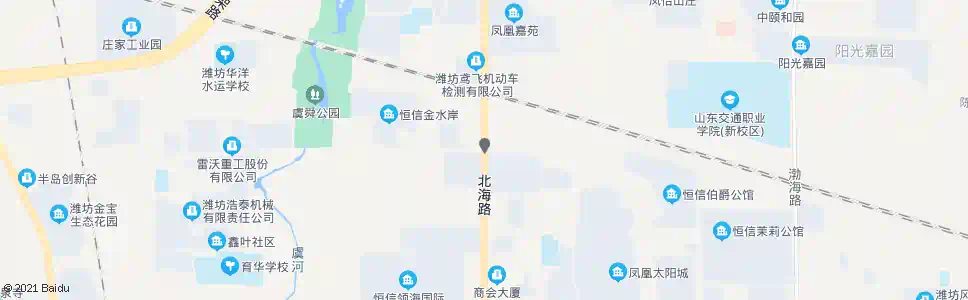 潍坊潍州路车站一街路口_公交站地图_潍坊公交_妙搜公交查询2025