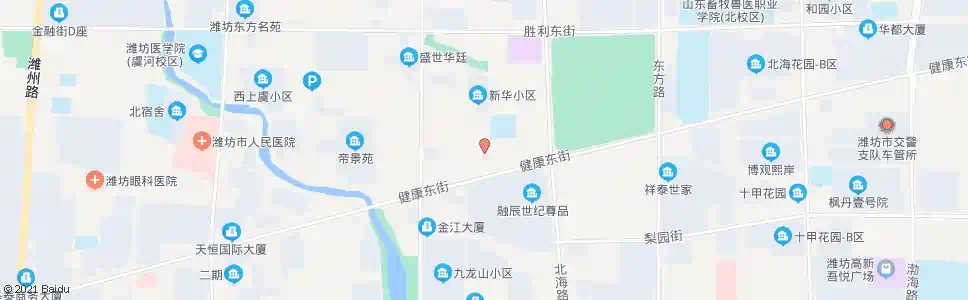 潍坊药检局_公交站地图_潍坊公交_妙搜公交查询2025