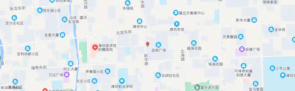 潍坊圣荣广场(圣荣广场西门)_公交站地图_潍坊公交_妙搜公交查询2025