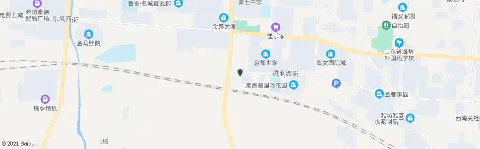 潍坊华孚轴承_公交站地图_潍坊公交_妙搜公交查询2025