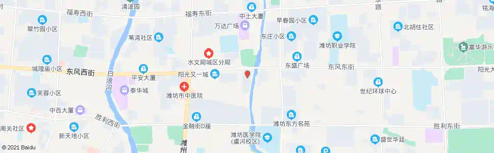 潍坊佳利秀水小区_公交站地图_潍坊公交_妙搜公交查询2025