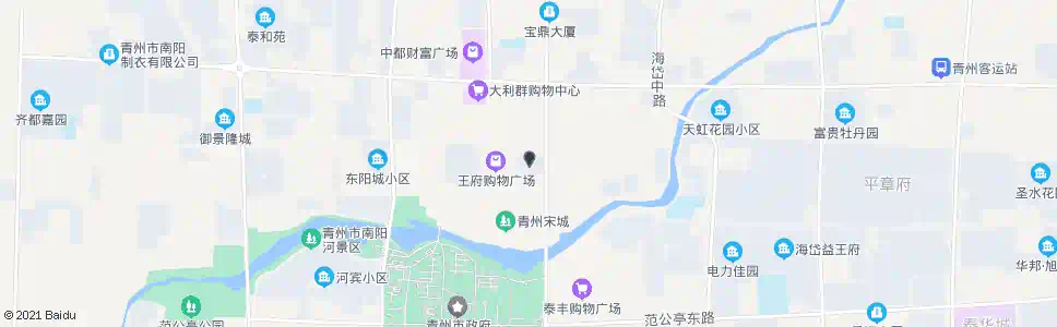 潍坊亿丰义乌小商品城_公交站地图_潍坊公交_妙搜公交查询2025