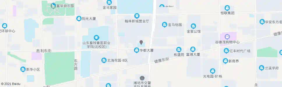潍坊潍坊农科院(中百配送中心)_公交站地图_潍坊公交_妙搜公交查询2025