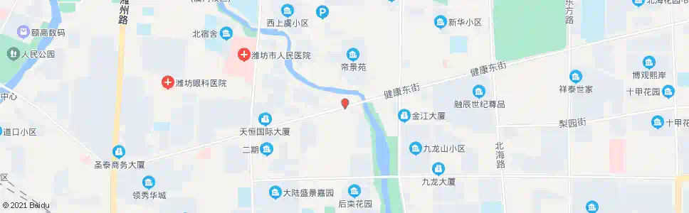 潍坊南下河市场_公交站地图_潍坊公交_妙搜公交查询2025