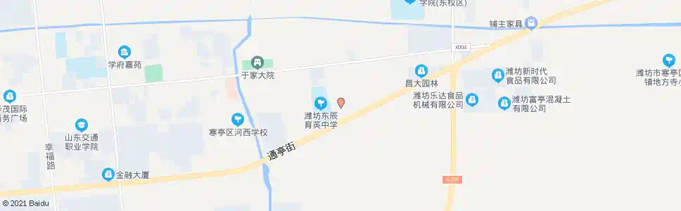 潍坊公交寒亭枢纽站_公交站地图_潍坊公交_妙搜公交查询2025