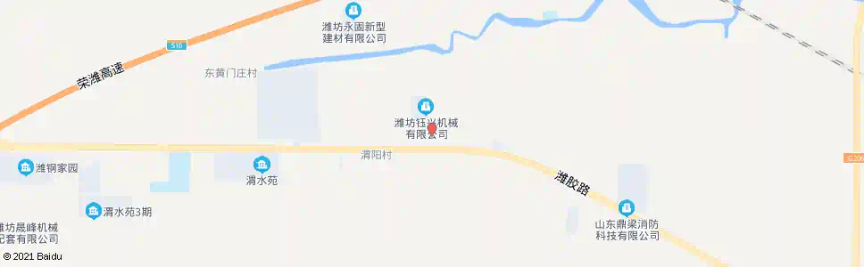 潍坊虾蟆屯_公交站地图_潍坊公交_妙搜公交查询2025