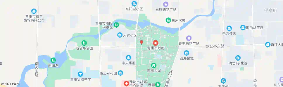潍坊老干部局_公交站地图_潍坊公交_妙搜公交查询2025