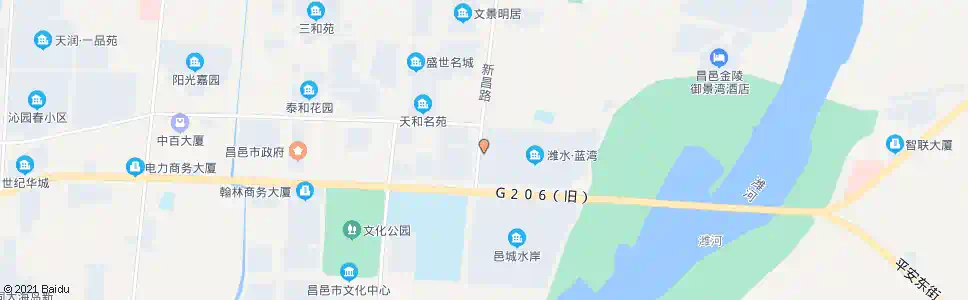 潍坊潍水蓝湾西门_公交站地图_潍坊公交_妙搜公交查询2025