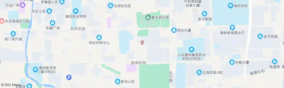 潍坊电业局小区(新华路直销市场)_公交站地图_潍坊公交_妙搜公交查询2025