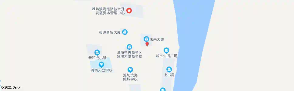 潍坊滨海开发区管委会(原址)_公交站地图_潍坊公交_妙搜公交查询2025