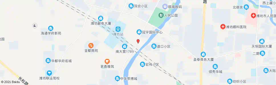 潍坊鸢都服装城_公交站地图_潍坊公交_妙搜公交查询2025