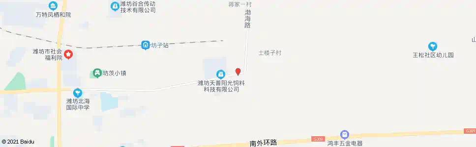 潍坊坊子后张村委_公交站地图_潍坊公交_妙搜公交查询2025