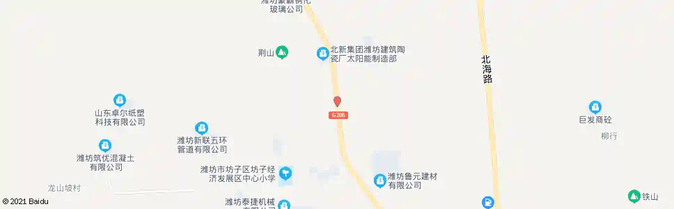 潍坊美林陶瓷厂_公交站地图_潍坊公交_妙搜公交查询2025