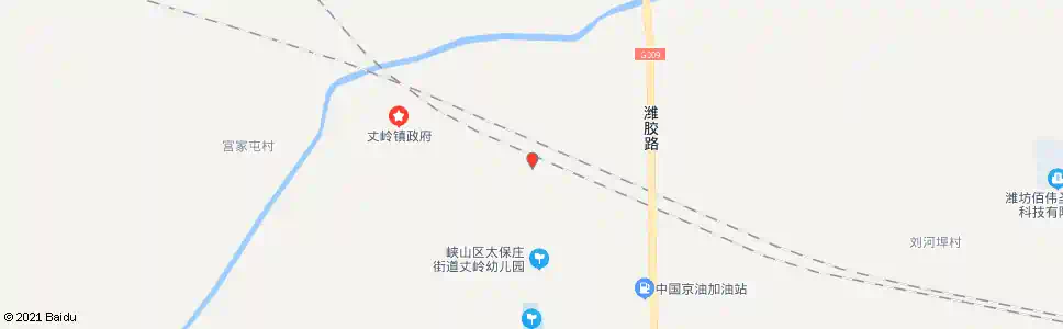 潍坊潍胶路口(丈岭)_公交站地图_潍坊公交_妙搜公交查询2025