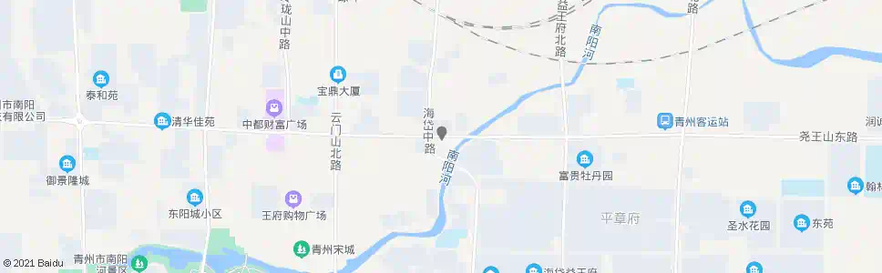 潍坊尧王桥_公交站地图_潍坊公交_妙搜公交查询2025