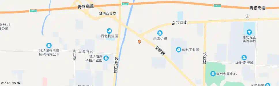 潍坊公交一公司_公交站地图_潍坊公交_妙搜公交查询2025