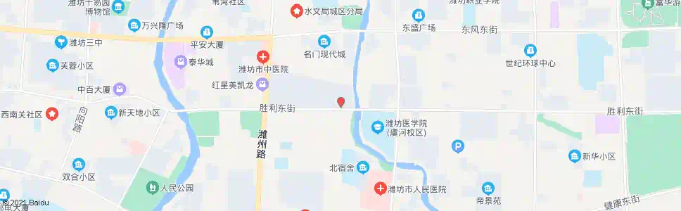 潍坊科技市场(鸢飞路)_公交站地图_潍坊公交_妙搜公交查询2025