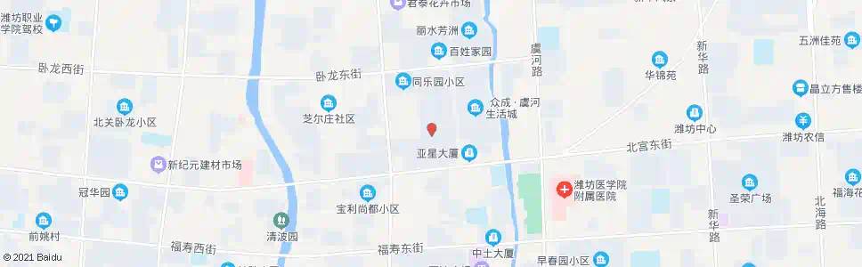 潍坊金都时代新城(祥基花园)_公交站地图_潍坊公交_妙搜公交查询2025