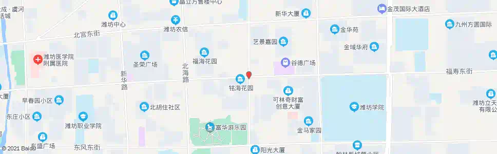 潍坊福寿街东方路口_公交站地图_潍坊公交_妙搜公交查询2025