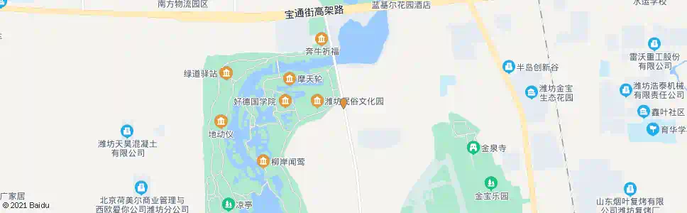 潍坊茂子庄_公交站地图_潍坊公交_妙搜公交查询2025