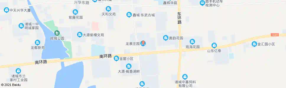 潍坊龙泉庄园(兴武小汽修厂)_公交站地图_潍坊公交_妙搜公交查询2025