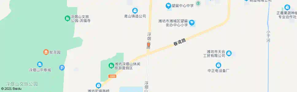 潍坊西环路潍蒋路口_公交站地图_潍坊公交_妙搜公交查询2025