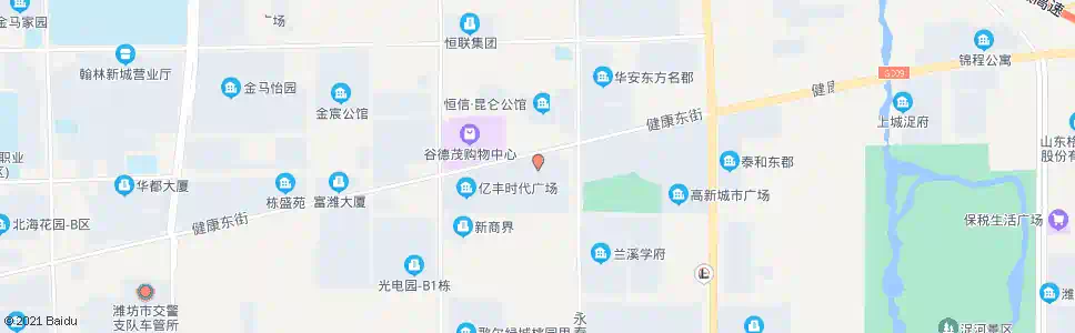 潍坊华都家居博览中心_公交站地图_潍坊公交_妙搜公交查询2025