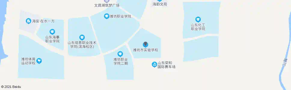 潍坊潍坊市实验学校_公交站地图_潍坊公交_妙搜公交查询2025