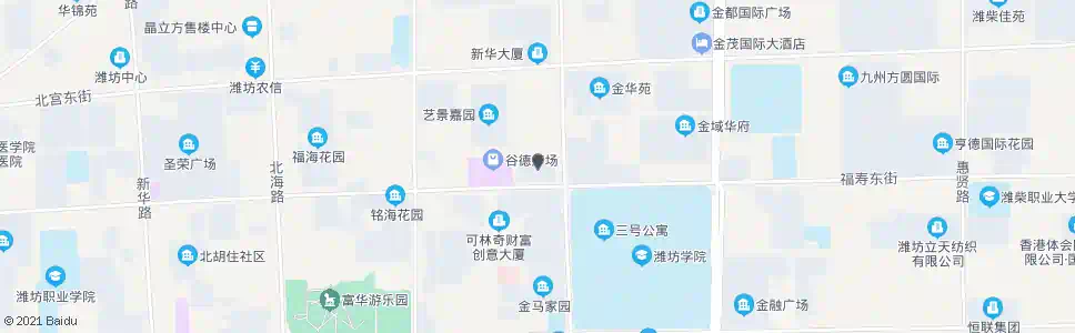 潍坊赋海仁居_公交站地图_潍坊公交_妙搜公交查询2025