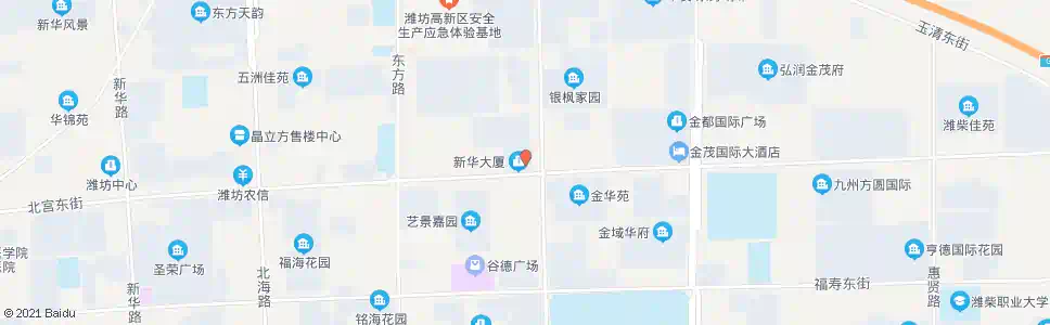 潍坊新华书店_公交站地图_潍坊公交_妙搜公交查询2025