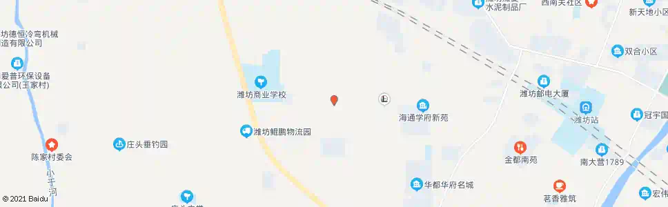 潍坊马良冢子村_公交站地图_潍坊公交_妙搜公交查询2025