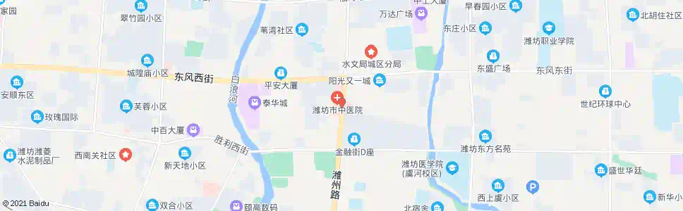 潍坊东门(潍州路)_公交站地图_潍坊公交_妙搜公交查询2025