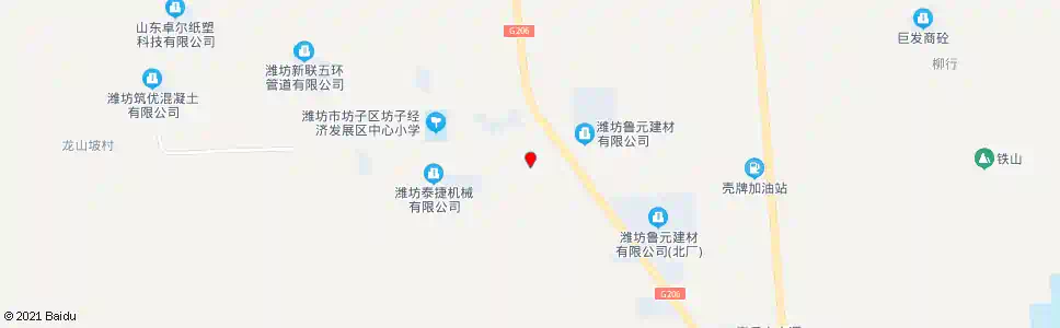 潍坊荆山洼_公交站地图_潍坊公交_妙搜公交查询2025
