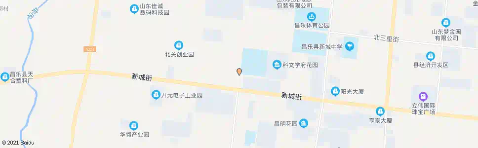 潍坊昌乐二中_公交站地图_潍坊公交_妙搜公交查询2025