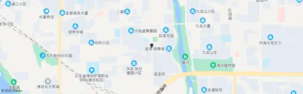 潍坊残联中心(青州)_公交站地图_潍坊公交_妙搜公交查询2025