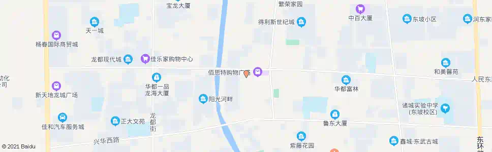 潍坊诸城市实验小学_公交站地图_潍坊公交_妙搜公交查询2025