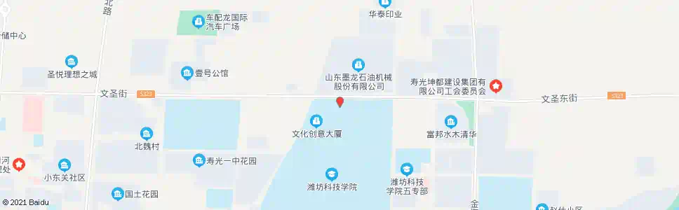 潍坊寿光市软件园_公交站地图_潍坊公交_妙搜公交查询2025