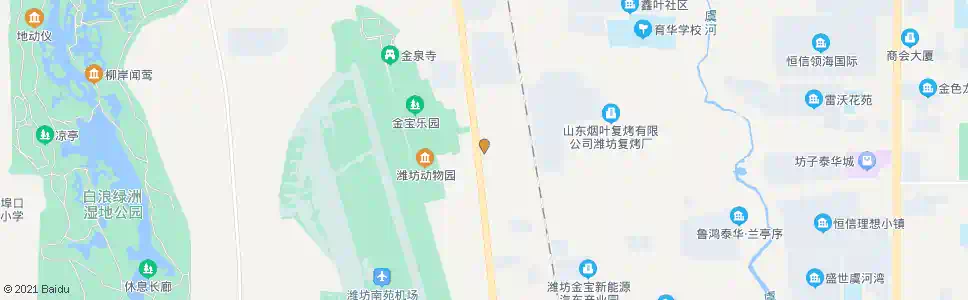 潍坊金宝国际会展中心_公交站地图_潍坊公交_妙搜公交查询2025