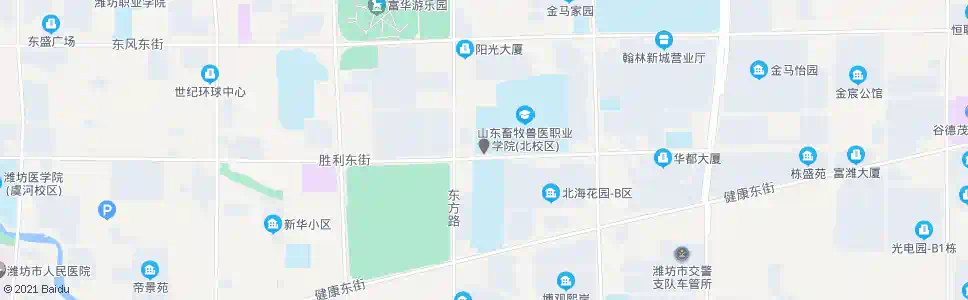 潍坊牧校_公交站地图_潍坊公交_妙搜公交查询2025