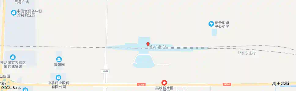 潍坊北庄_公交站地图_潍坊公交_妙搜公交查询2025