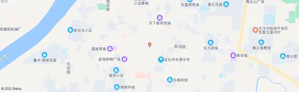 潍坊建设银行_公交站地图_潍坊公交_妙搜公交查询2025