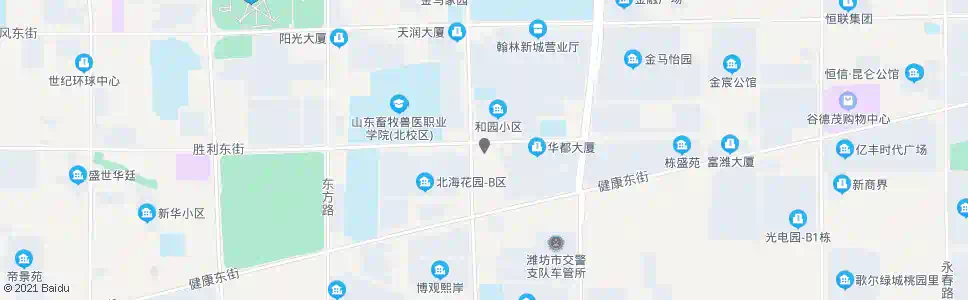 潍坊佳乐家金马店_公交站地图_潍坊公交_妙搜公交查询2025